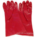 Red Working Labor Glove with CE Approval